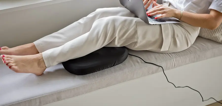 2-in-1 shiatsu rug- en voetmassage