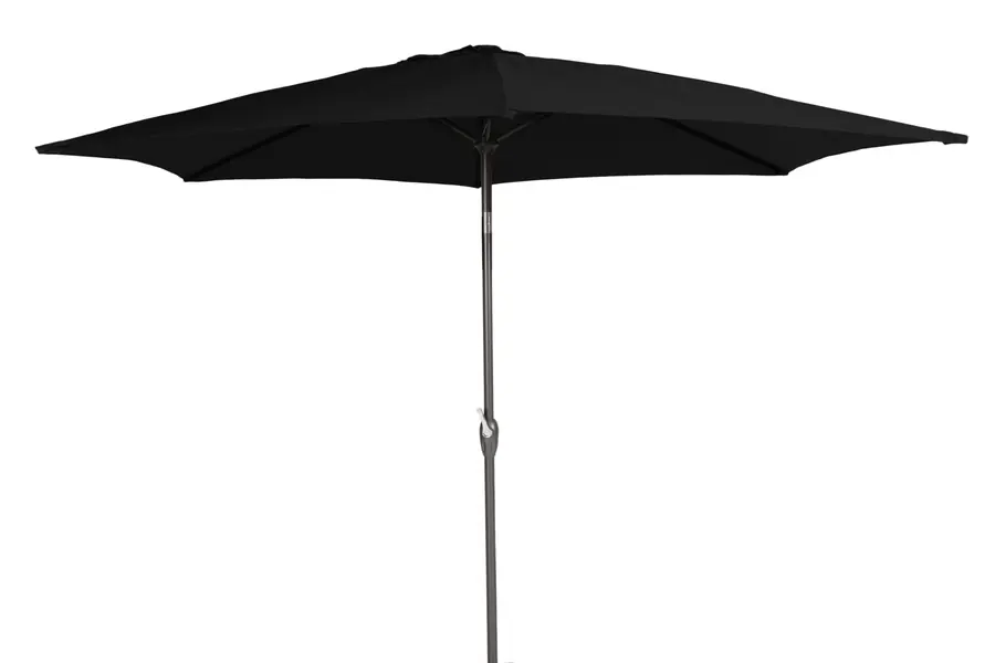 Staande parasol 3 meter, zwart of taupe